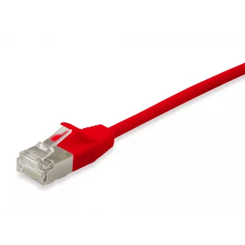 Equip Cat.6A F/FTP ohut verkkokaapeli 1,5m punainen 10000 Mbit/s