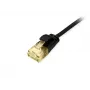 Equip Cat.6A U/UTP ohut patch-kaapeli 1,0 m musta 10000 Mbit/s
