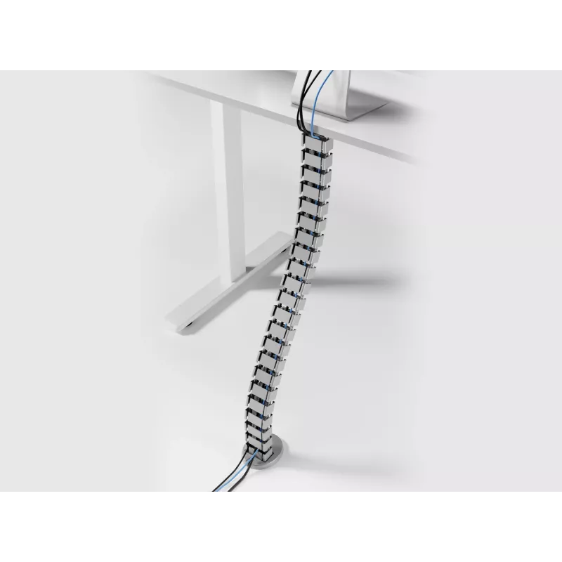Kaapelikanava Equip Deluxe kaapelinhallinta spine harmaa