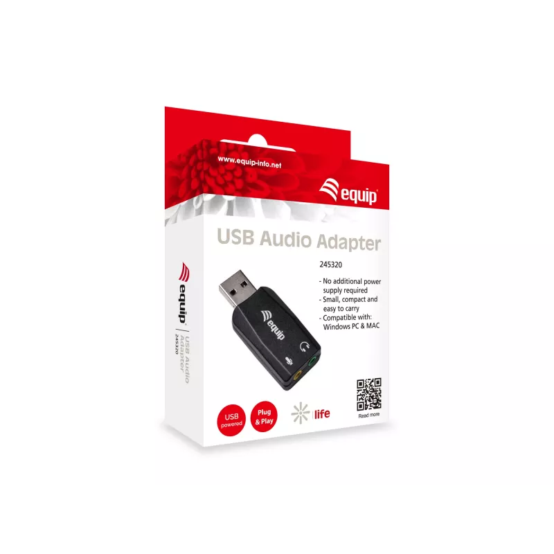 USB-äänisovitin Equip 245320