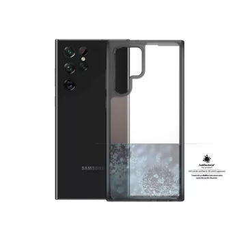 PanzerGlass® HardCase Samsung Galaxy S22 Ultra 5G – Smokey musta