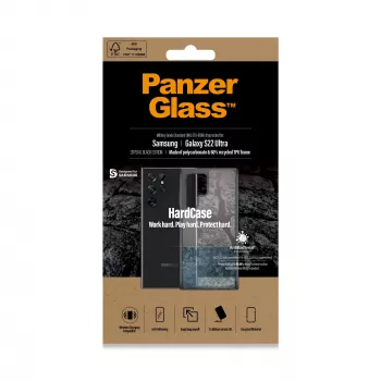 PanzerGlass® HardCase Samsung Galaxy S22 Ultra 5G – Smokey musta