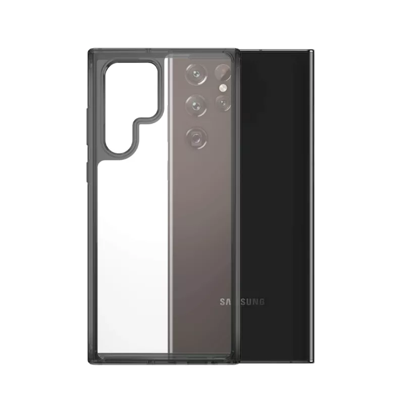 PanzerGlass® HardCase Samsung Galaxy S22 Ultra 5G – Smokey musta