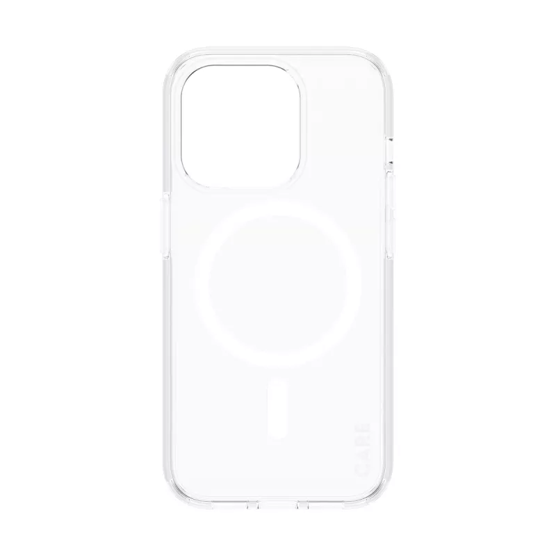 PanzerGlass CARE™ by ® Urban Combat -kotelo läpinäkyvä valkoisella MagSafe iPhone 15 Pro