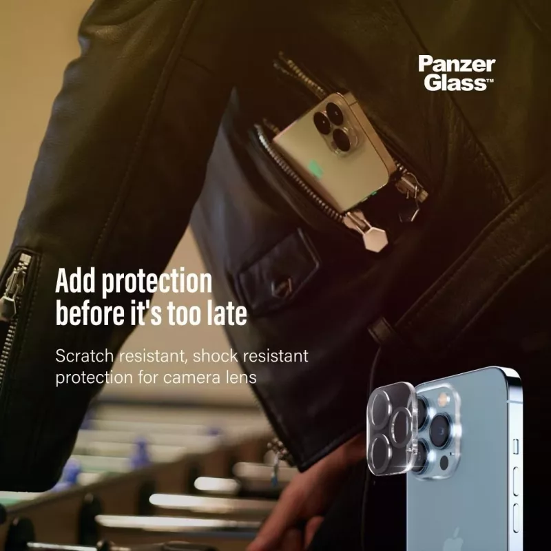 Kameraobjektiivin suojalasi PanzerGlass Apple iPhone 13 Pro 13 Pro Max naarmuuntumaton iskunkestävä