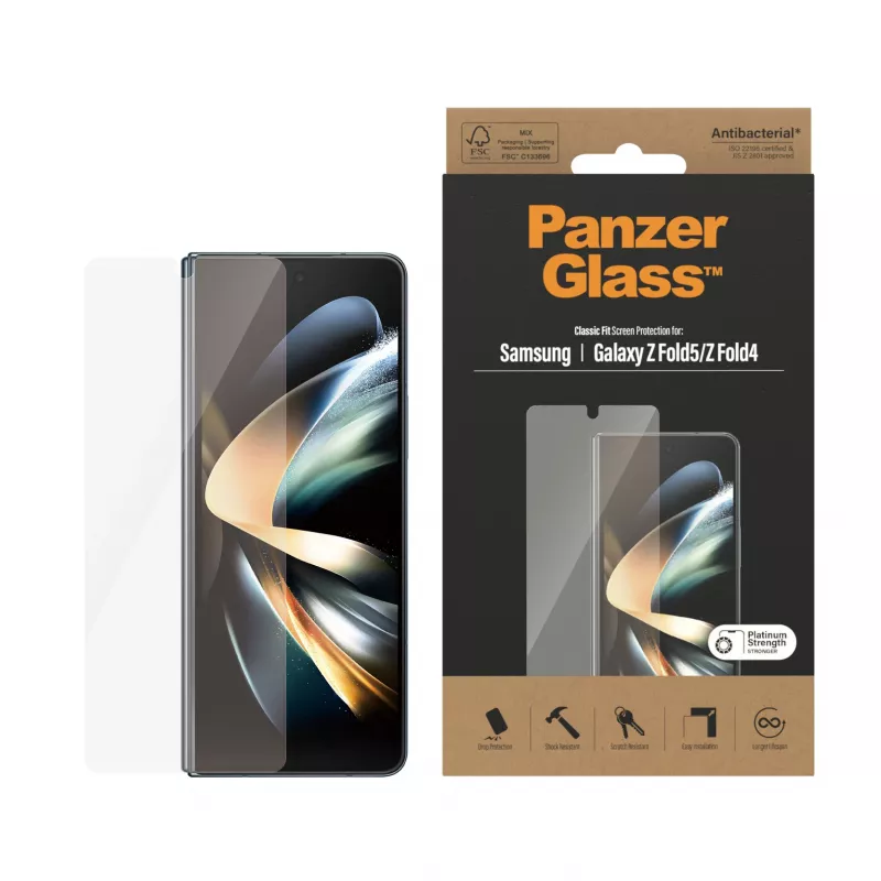 PanzerGlass näytönsuojakalvo Samsung Galaxy Z Fold4 antibakteerinen naarmuuntumaton