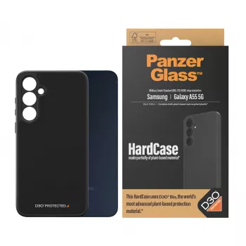 PanzerGlass ® HardCase musta D3O® Samsung Galaxy A55 5G