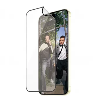 PanzerGlass ® ECO MATRIX näytönsuojakalvo D3O® iPhone 15 Plus | Ultra-Wide Fit AlignerKit