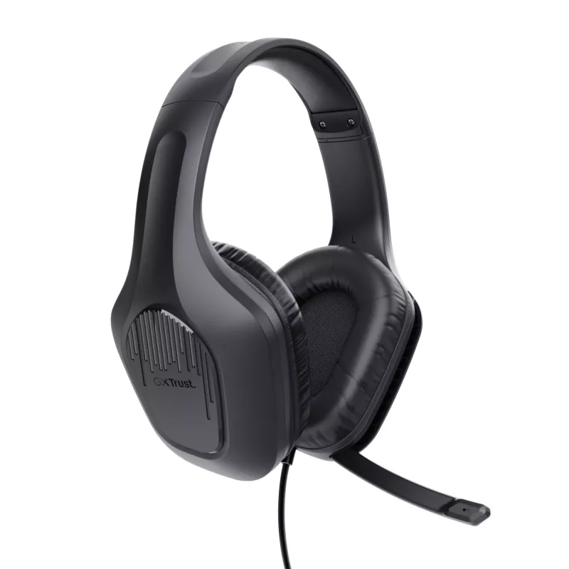 Trust GXT 790 Tridox 3-in-1 pelipaketti (kuulokemikrofoni, hiiri, hiirimatto), musta