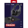 Trust GXT 790 Tridox 3-in-1 pelipaketti (kuulokemikrofoni, hiiri, hiirimatto), musta
