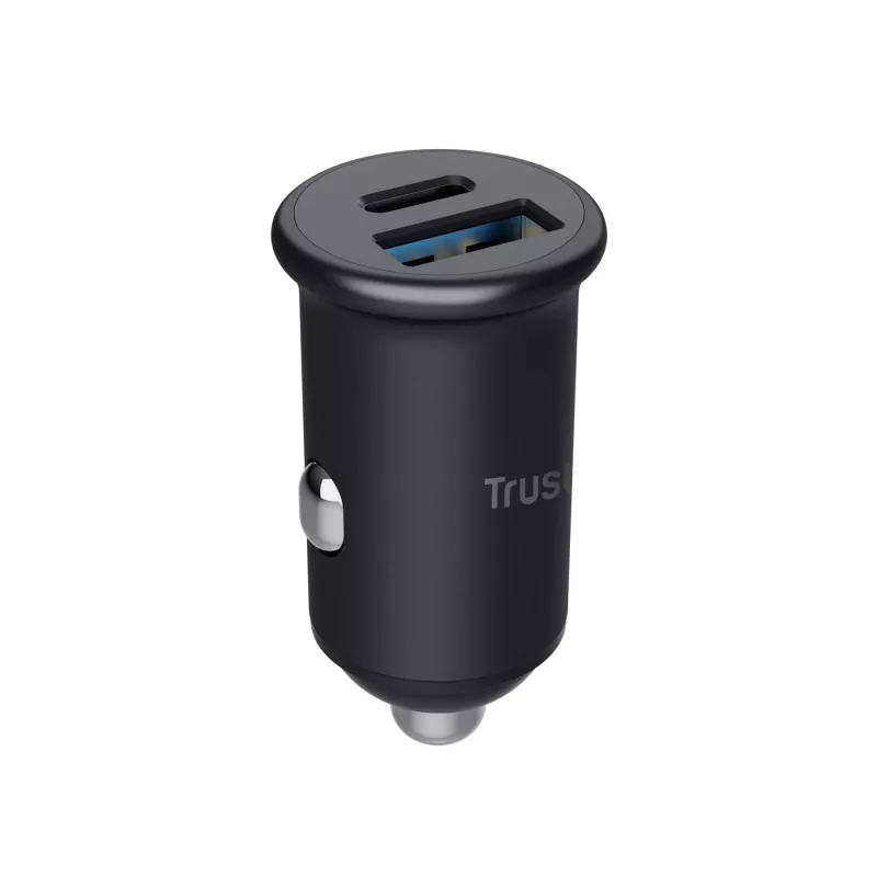Savukkeensytytin TRUST Maxo Universal musta pikalataus auto 12-24V