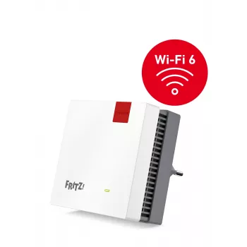 Repeater 1200 AX Edition International, verkkotoistin, 2400 Mbit/s, WLAN, Ethernet-LAN, valkoinen
