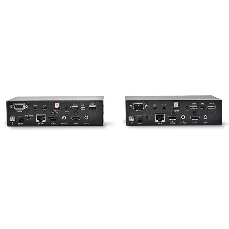 Lindy 100 m Cat.6 Dual Head HDMI, USB ja RS-232 -jatko