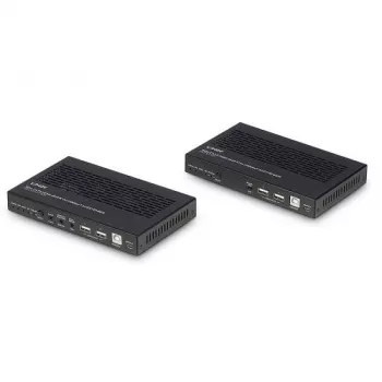 Lindy 100 m Cat.6A HDMI 4K60, ääni, IR ja RS-232 HDBaseT 3.0 KVM-jatko