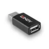 Lindy 71263 USB-sovitin USB Type-A musta