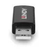 Lindy 71263 USB-sovitin USB Type-A musta