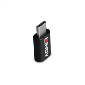 Lindy USB 3.2 Type-C–Type-C 100W datalukko, USB Type-C, USB Type-C, musta
