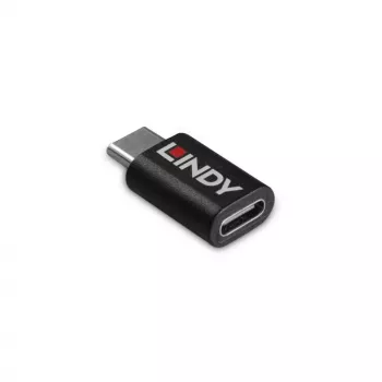 Lindy USB 3.2 Type-C–Type-C 100W datalukko, USB Type-C, USB Type-C, musta