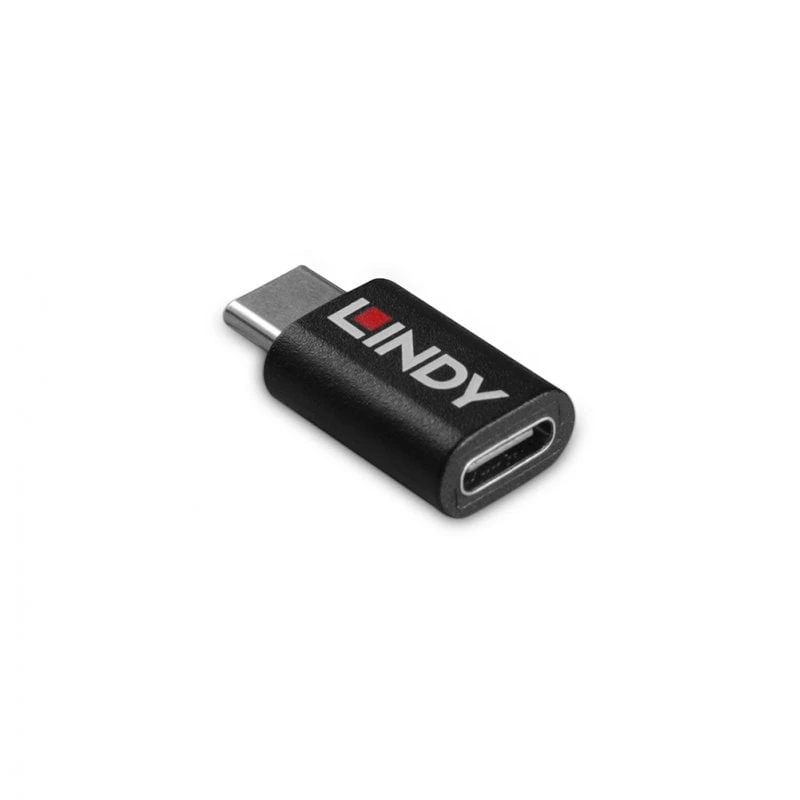 Lindy USB 3.2 Type-C–Type-C 100W datalukko, USB Type-C, USB Type-C, musta