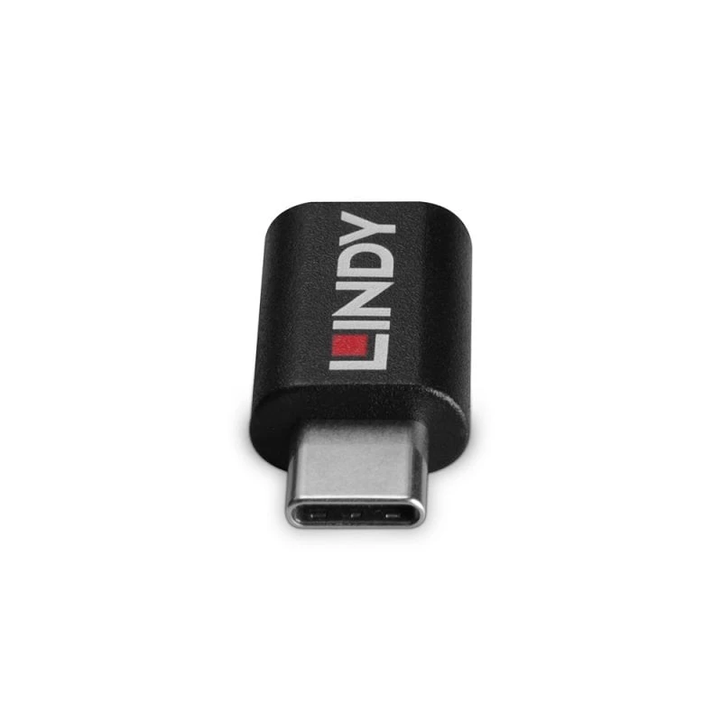 Lindy USB 3.2 Type-C–Type-C 100W datalukko, USB Type-C, USB Type-C, musta