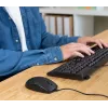 Trust TKM-250 näppäimistö hiiri sisältyy toimisto USB QWERTZ saksa musta