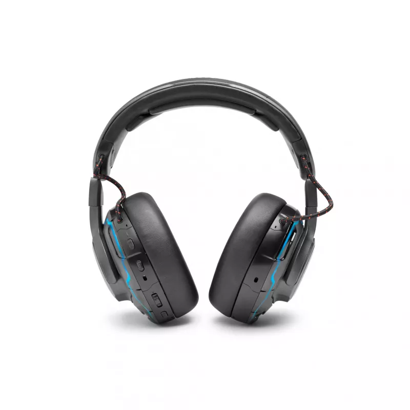 JBL Quantum One langalliset korvat peittävät pelikuulokkeet, aktiivinen melunvaimennus, USB-C, 3,5 mm, 20 - 20000 Hz, musta