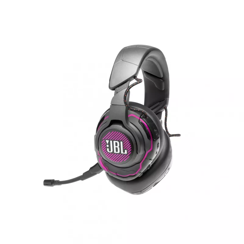 JBL Quantum One langalliset korvat peittävät pelikuulokkeet, aktiivinen melunvaimennus, USB-C, 3,5 mm, 20 - 20000 Hz, musta