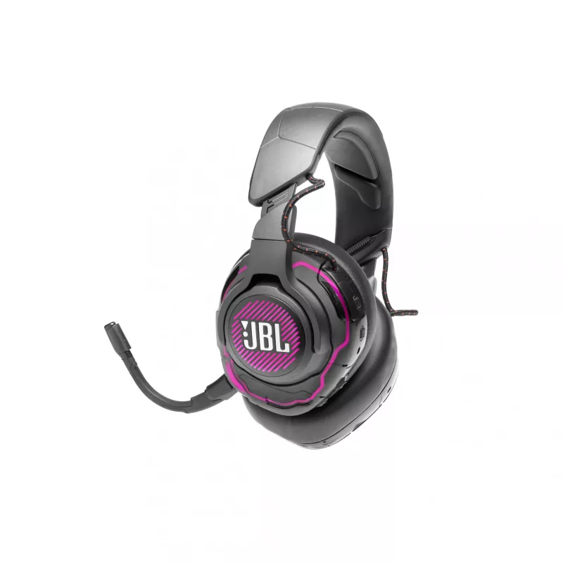 JBL Quantum One langalliset korvat peittävät pelikuulokkeet, aktiivinen melunvaimennus, USB-C, 3,5 mm, 20 - 20000 Hz, musta