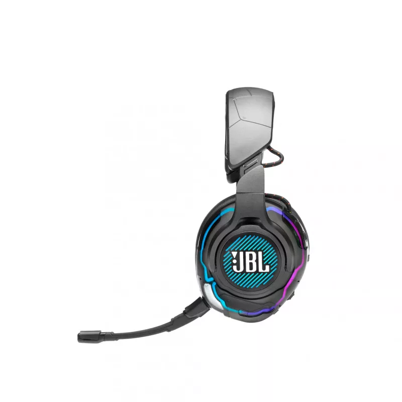 JBL Quantum One langalliset korvat peittävät pelikuulokkeet, aktiivinen melunvaimennus, USB-C, 3,5 mm, 20 - 20000 Hz, musta