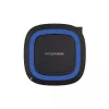 RealPower FreeCharge-10 langaton latausasema adapterilla, musta/sininen (257640)