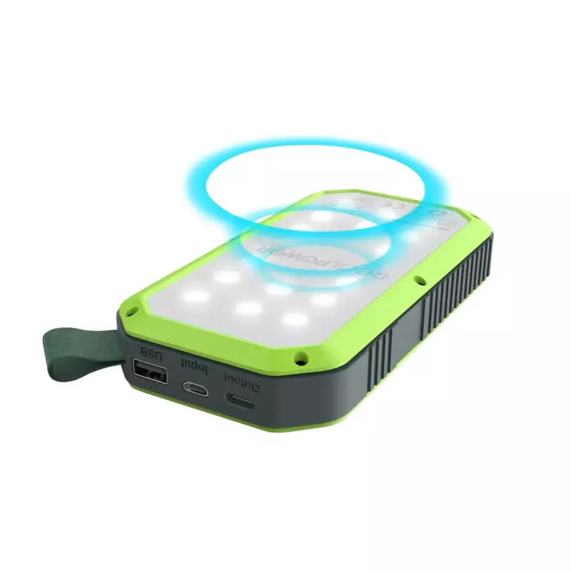 Kannettava varavirtalähde RealPower PB-10000 Solar 10000 mAh