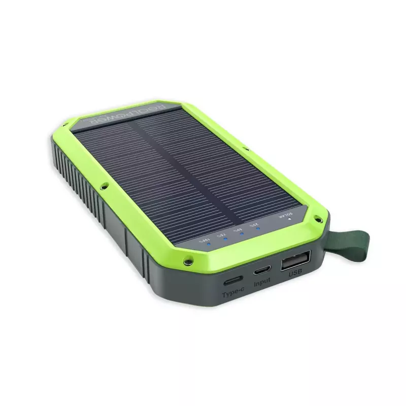 Kannettava varavirtalähde RealPower PB-10000 Solar 10000 mAh