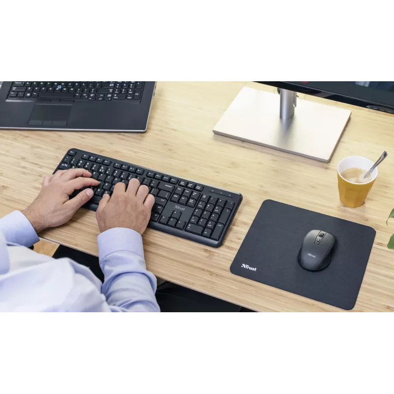 Trust Ody näppäimistö Office RF langaton QWERTZ saksa musta