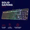 Pelausnäppäimistö Trust GXT 871 Zora mekaaninen USB RGB musta