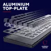 Pelausnäppäimistö Trust GXT 871 Zora mekaaninen USB RGB musta