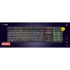 Pelausnäppäimistö Trust GXT 871 Zora mekaaninen USB RGB musta