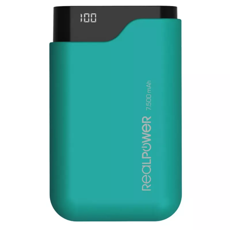 Kannettava akku RealPower PB-7500C 7500 mAh
