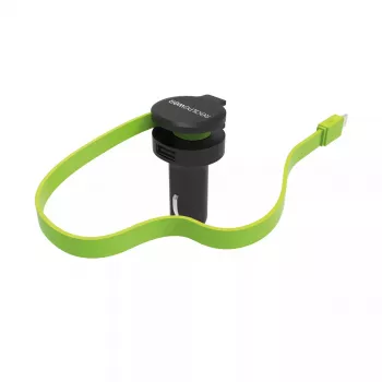 Mobiililaturi RealPower 257637 Universal musta vihreä