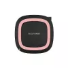 RealPower FreeCharge-10 langaton latausasema adapterilla, musta/pinkki (266105)