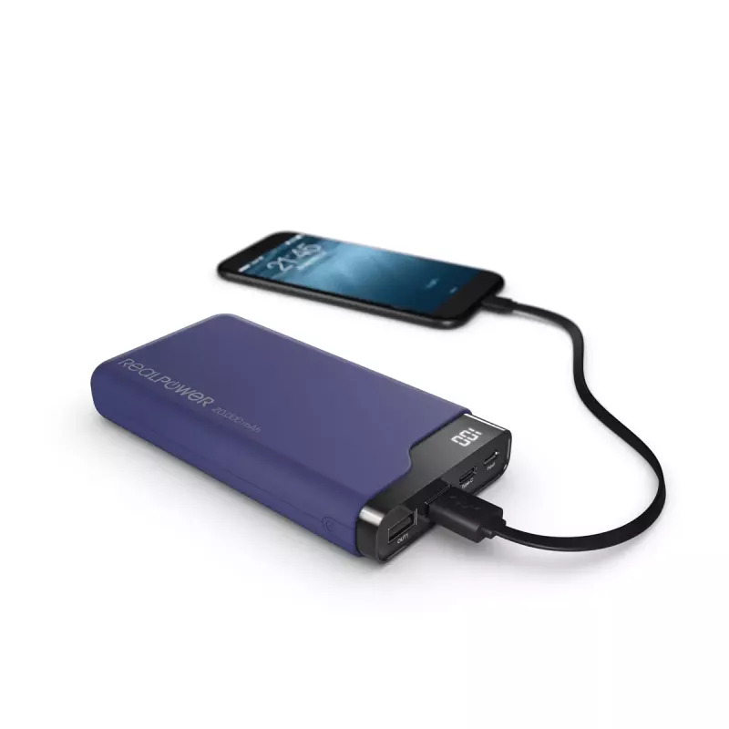 Kannettava laturi RealPower PB-15000C 15000 mAh