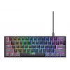 Trust GXT 867 Acira -pelinäppäimistö USB QWERTZ saksa musta harmaa 60% mekaaninen RGB