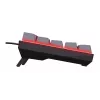 Trust GXT 867 Acira -pelinäppäimistö USB QWERTZ saksa musta harmaa 60% mekaaninen RGB