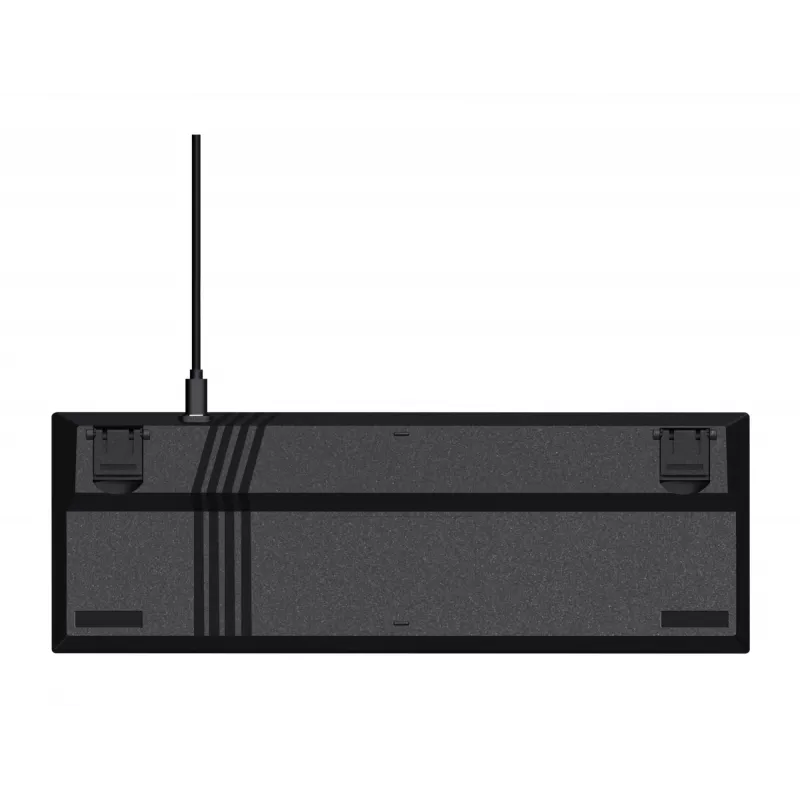 Trust GXT 867 Acira -pelinäppäimistö USB QWERTZ saksa musta harmaa 60% mekaaninen RGB