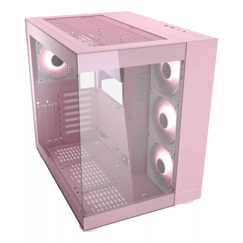 PC-kotelo COUGAR Gaming FV150 RGB Midi Tower pinkki