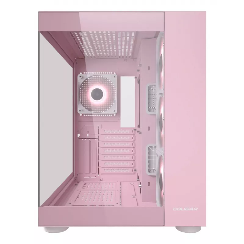PC-kotelo COUGAR Gaming FV150 RGB Midi Tower pinkki
