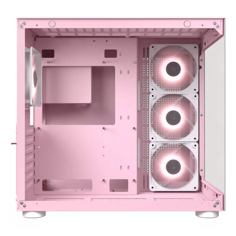 PC-kotelo COUGAR Gaming FV150 RGB Midi Tower pinkki