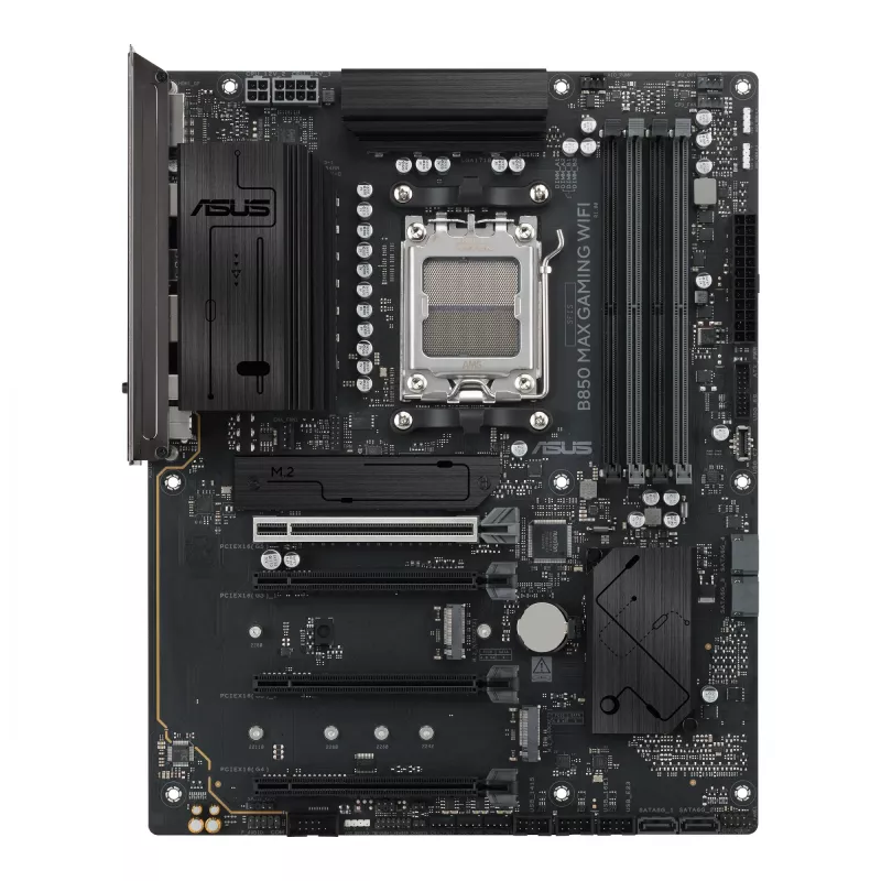 Emolevy ASUS B850 MAX GAMING WIFI Socket AM5 ATX, AMD B850, DDR5, 4 DIMM, 256 GB, Wi‑Fi 6E, 2.5Gb Ethernet