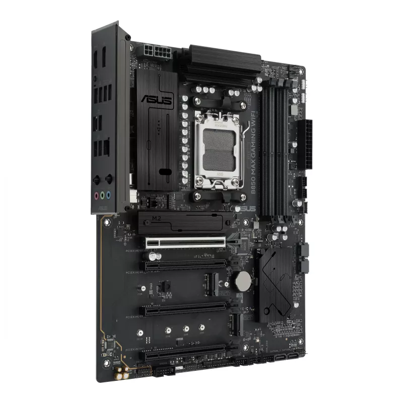 Emolevy ASUS B850 MAX GAMING WIFI Socket AM5 ATX, AMD B850, DDR5, 4 DIMM, 256 GB, Wi‑Fi 6E, 2.5Gb Ethernet