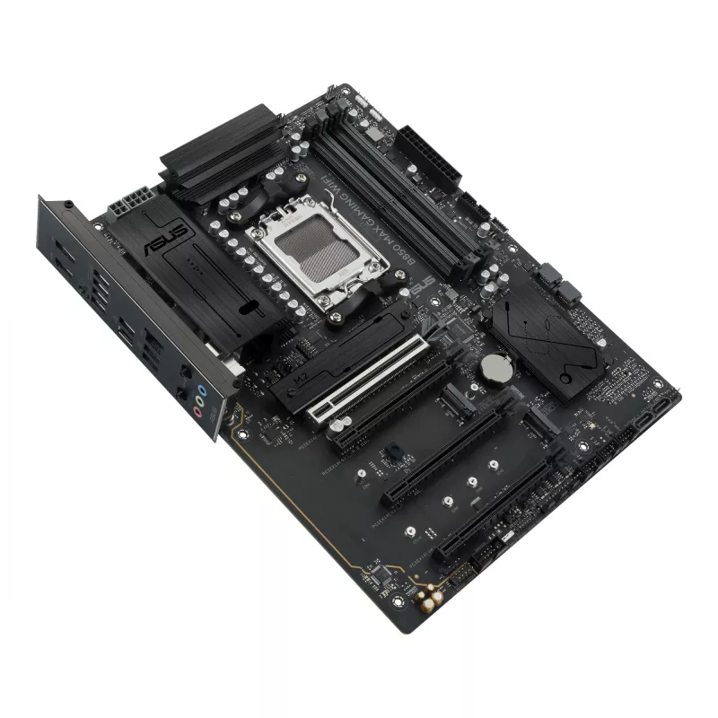 Emolevy ASUS B850 MAX GAMING WIFI Socket AM5 ATX, AMD B850, DDR5, 4 DIMM, 256 GB, Wi‑Fi 6E, 2.5Gb Ethernet