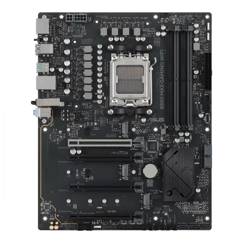 Emolevy ASUS B850 MAX GAMING WIFI Socket AM5 ATX, AMD B850, DDR5, 4 DIMM, 256 GB, Wi‑Fi 6E, 2.5Gb Ethernet